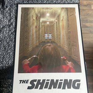The Shining Movie Poster - Black and Red